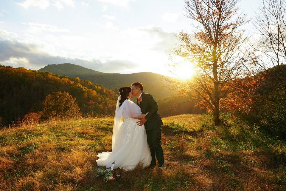Sunset Mountain Wedding Advent