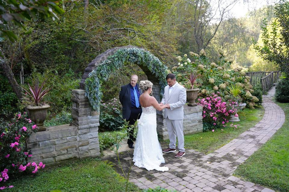 Stone Arch ceremony site