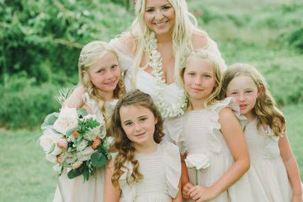 Precious flower girls!