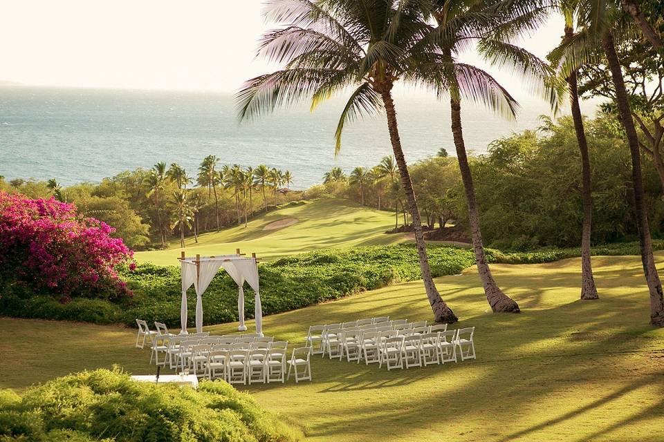 Love this ceremony site!