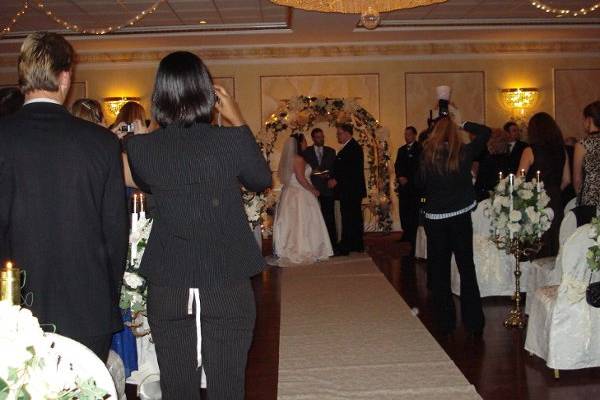 Indoor ceremony