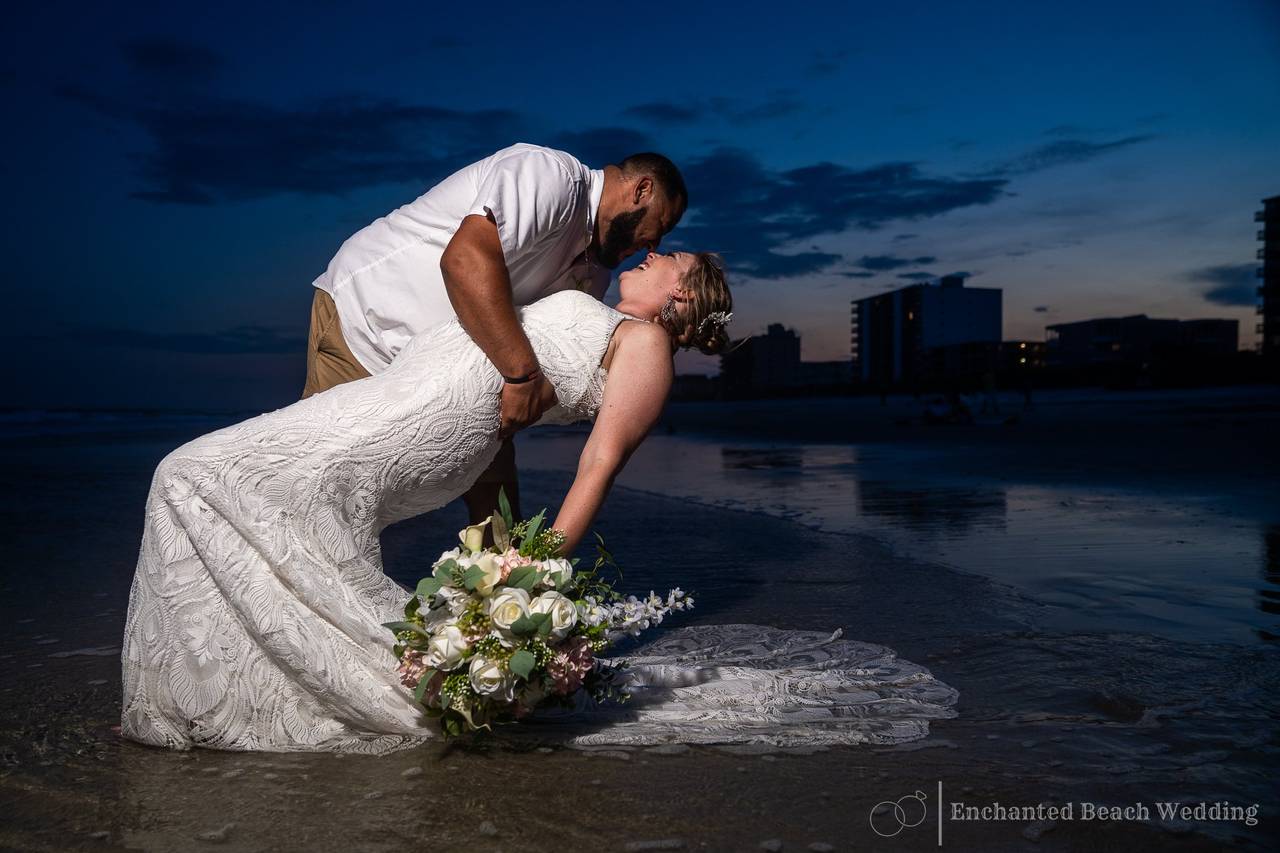 enchanted beach wedding