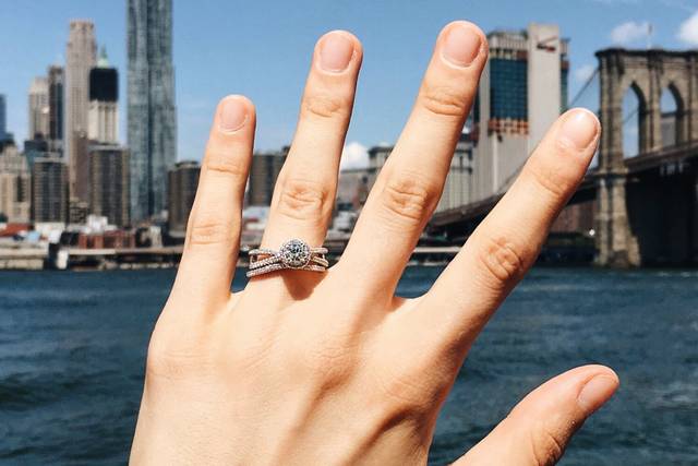Dazzling rings