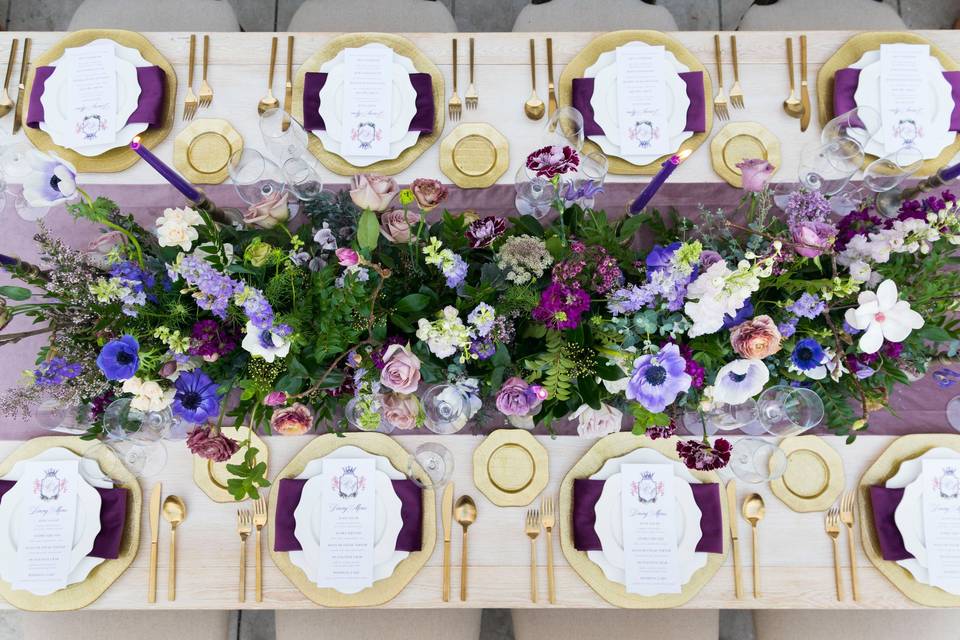 Head table arrangement