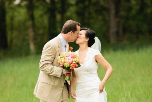 Wedding kiss