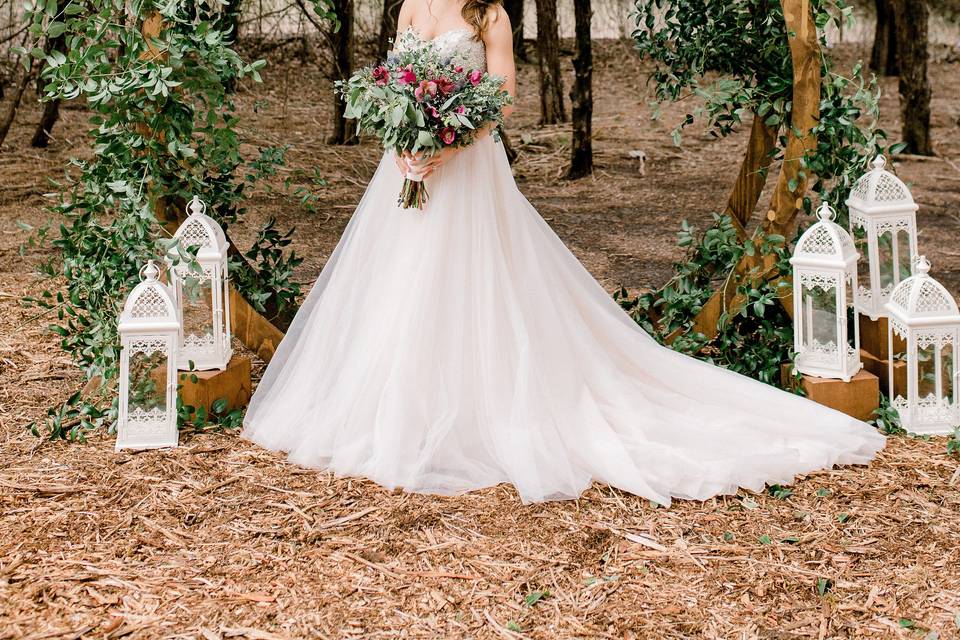 Stunning bride