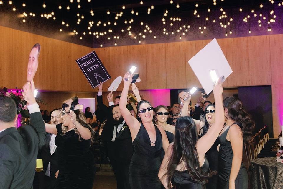 Wedding Party Entrance