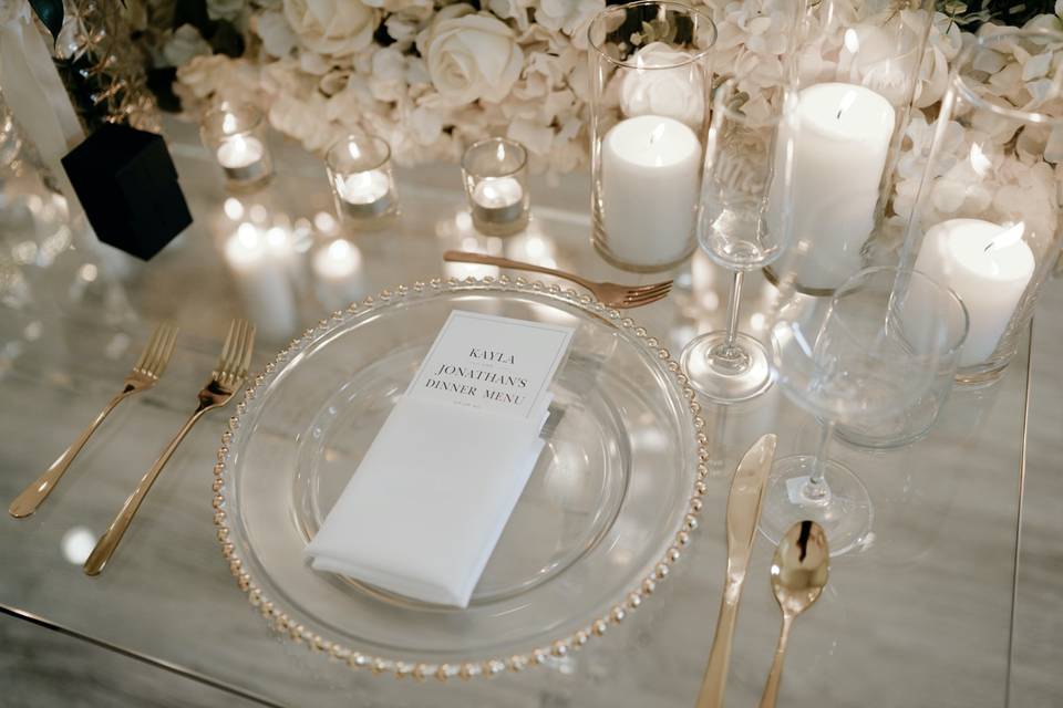 Sweetheart Table