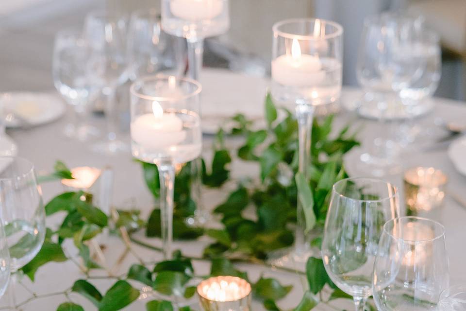 Reception Tablesetting