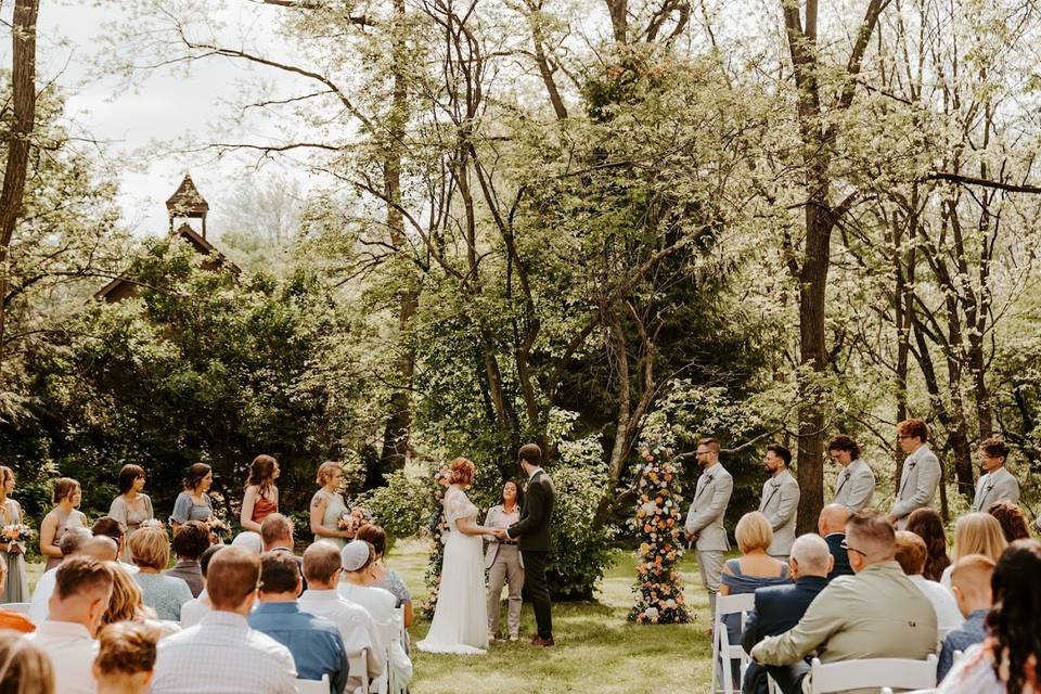 Outdoor ceremony