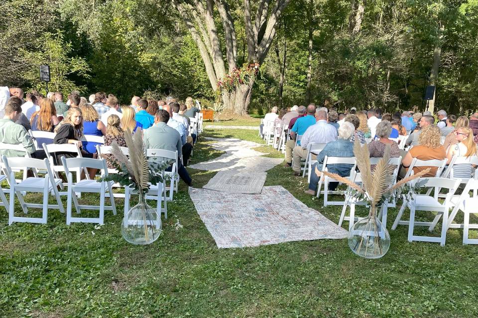 Ceremony area