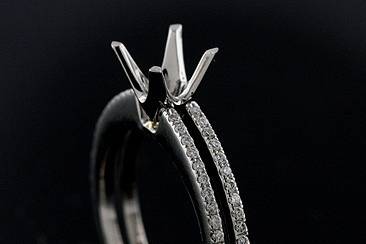 Modern Style Platinum .60ct Prong Set Diamond Engagement Rng Mounting.http://www.orospot.com/product/bpyymh2/modern-style-platinum-60ct-prong-set-diamond-engagement-rng-mounting.aspxSKU: BPYYMH2$2,499.00This Mounting is Made of Platinum 950. Contains 80 Prong Set Diamond .60cttw. and was Created to Accommodate Round Center Stone, but can be adjusted to fit any shape or size of stone. Mounting Dimensions: Width: 3.2 mm Height on the top: 2.8 mm Thickness on the bottom: 1.3 mm All Sizes are Available (Please Contact Us for your size Preference.)