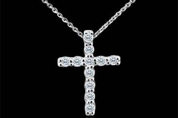 Diamond Infinity Pendant Necklace 14K White Goldhttp://www.orospot.com/product/p1308wpp/diamond-infinity-pendant-necklace-14k-white-gold.aspxSKU: P1308WPP$319.00Designer Diamond Infinity Pendant Necklace 14K White Gold Designer diamond infinity is made of 14k white gold and is 7mm tall (3/10inch) 16mm (6/10inch) wide. Pendant comes with 14K white gold chain (16 or 18 inch length), weights 2.2g (with chain). Necklace contains ten round cut diamonds .10cttw, G-SI1 quality and is also available in 14k yellow and pink gold.