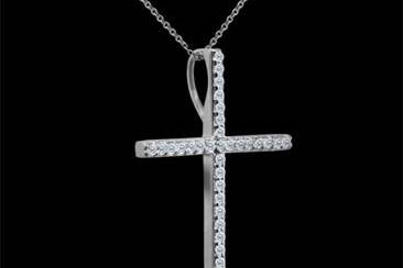 Diamond Martini Pendant Necklace 14K White Goldhttp://www.orospot.com/product/p1035wpp/diamond-martini-pendant-necklace-14k-white-gold.aspxSKU: P1035WPP$249.00A martini glass is a stemmed glass which has a cone-shaped bowl placed upon a stem above a flat base. Modern mini martini glass pendant is made of 14k white gold and is 18mm tall (7/10 inch) 15mm (6/10inch) wide. Comes with 14K white gold chain (16 or 18 inch length, weights approx 1.1g). Necklace weights 1.7g with chain, contains round cut bezel set diamond .035 cttw, SI1 – SI2 clarity, G-H color. Gold pendant was designed by P&P luxury and is also available in yellow and pink gold. Perfect gift for martini lover !