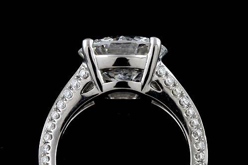 Cut Down Micro Pave Diamonds Split Shank Modern Style Engagement Ring Mounting Settinghttp://www.orospot.com/product/r2053ven/cut-down-micro-pave-diamonds-split-shank-modern-style-engagement-ring-mounting-setting.aspxSKU:R2053VEN$2,049.00Width of the shank is 6 mm at the top and 2.5 mm on the bottom. Height of the shank is 1.6 mm and the center stone is set 6 mm above the finger. Please allow 2-3 weeks to complete the order.
