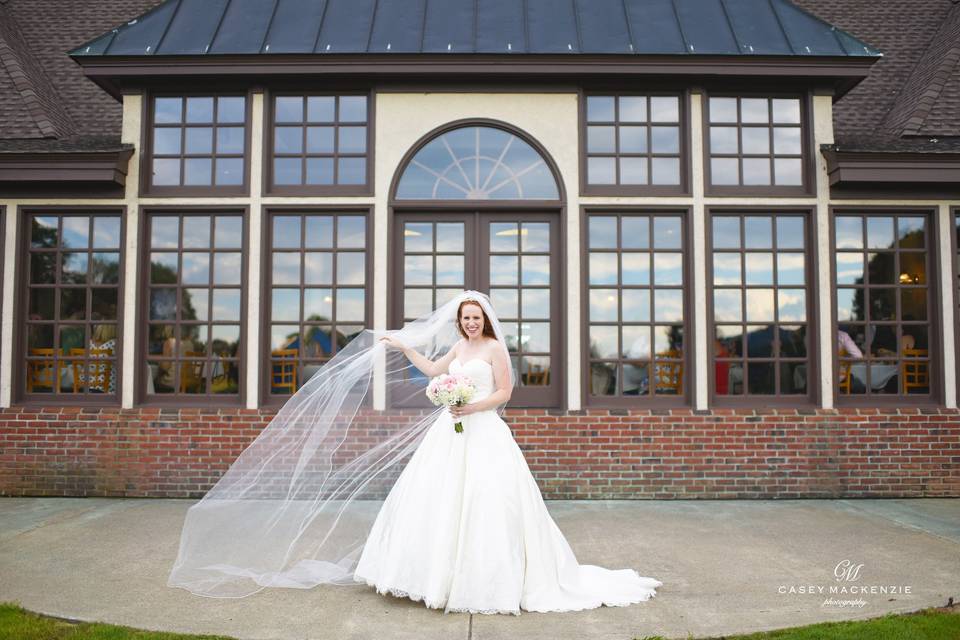 Stunning bride