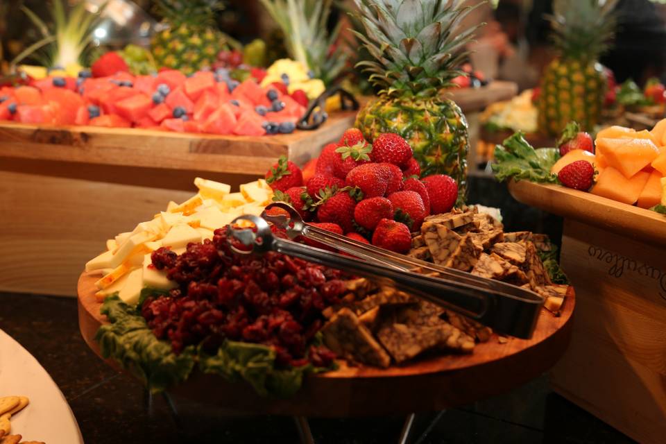 Cocktail Hour Cheese Display