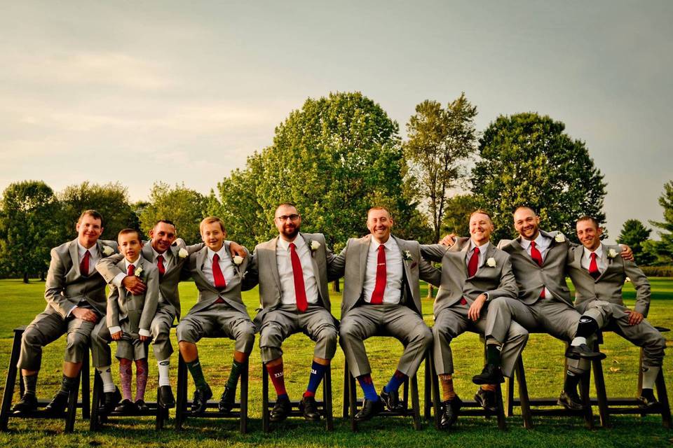 Groom and Groomsmen