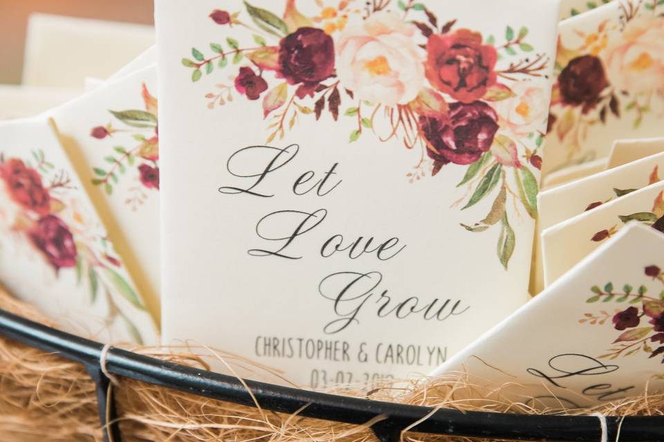 Personalized favors