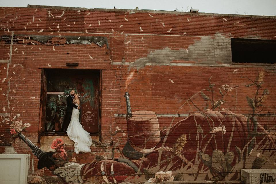 Eastern Market Urban wedding