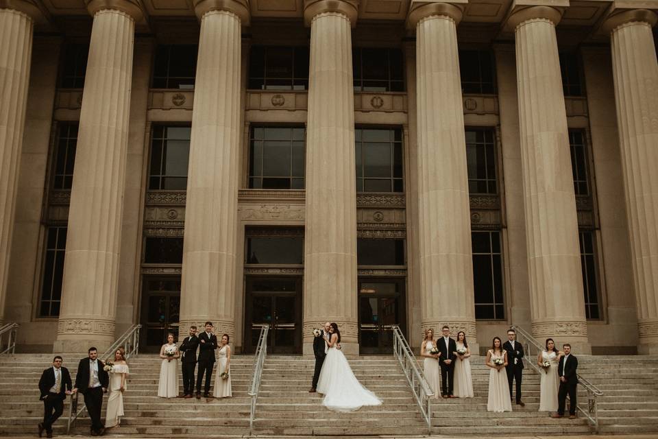 Bridal party Ann Arbor