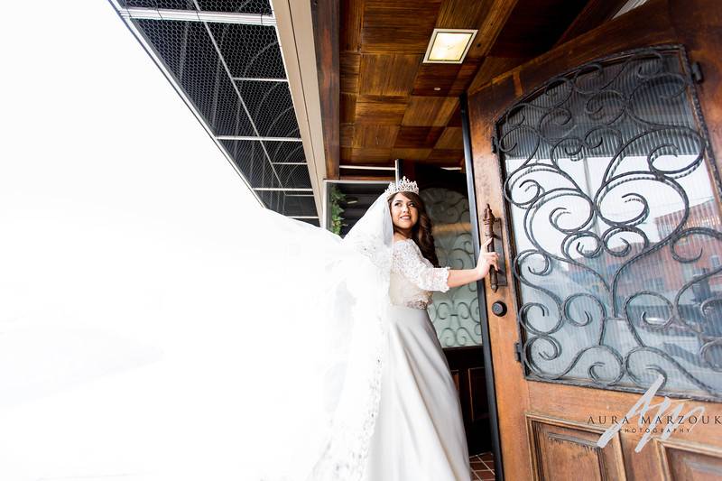 Front door bride