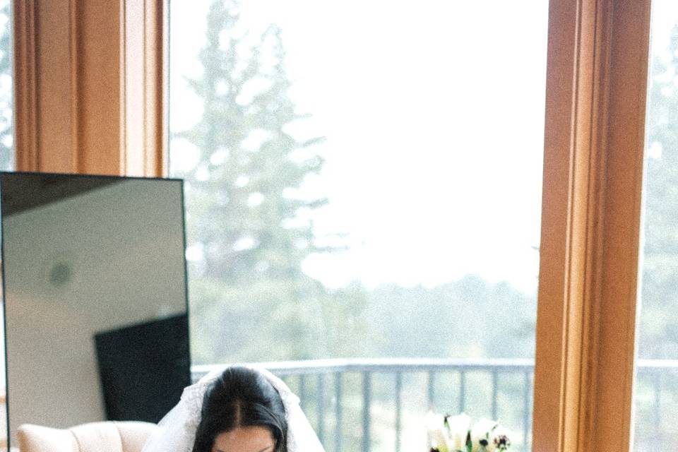 Bride Getting Ready