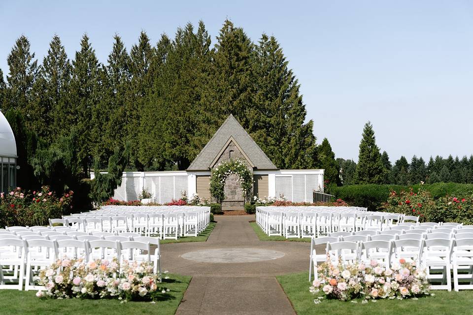Rose Garden Ceremony