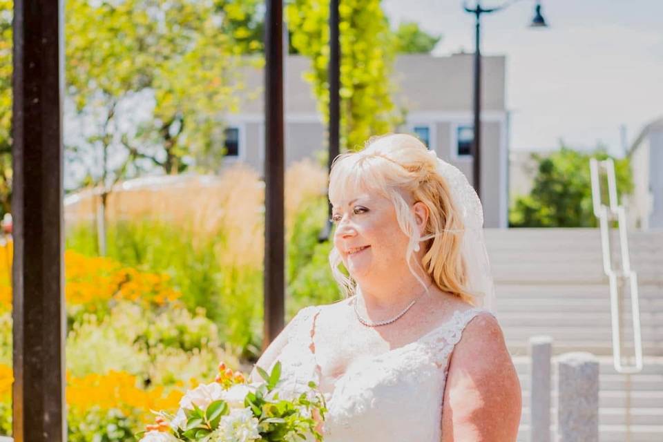 Stunning bride