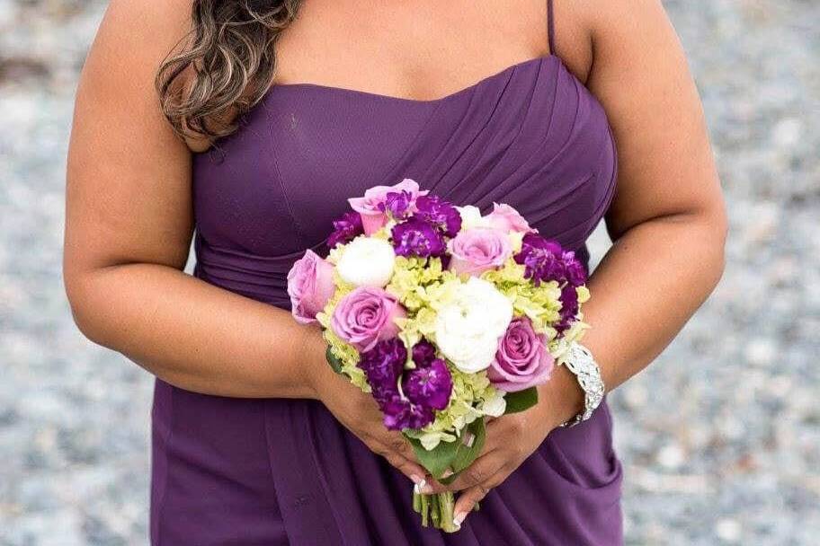 Bridesmaid glam
