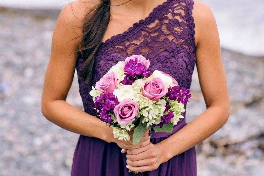 Bridesmaid glam