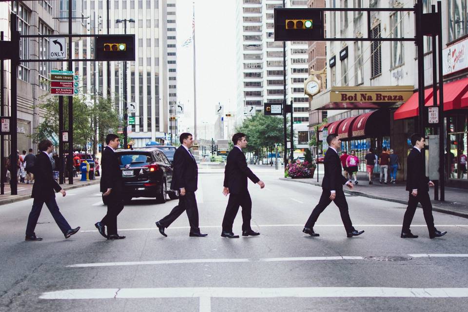 Abbey Road Groomsmen