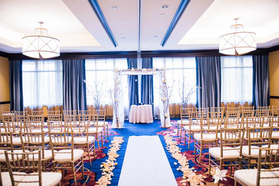 Indoor ceremony