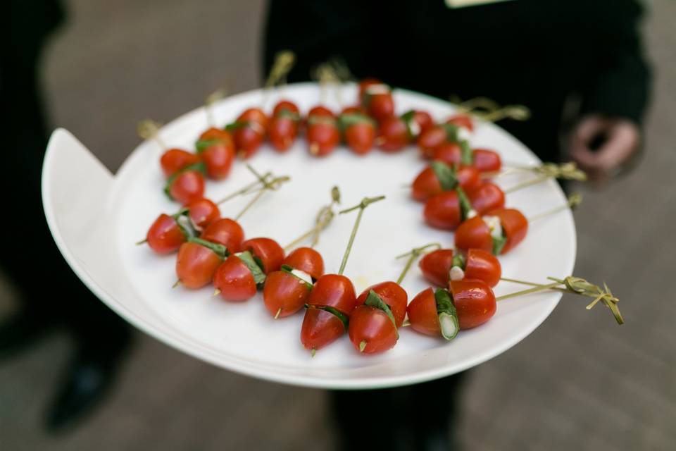 Mini Caprese Skewers