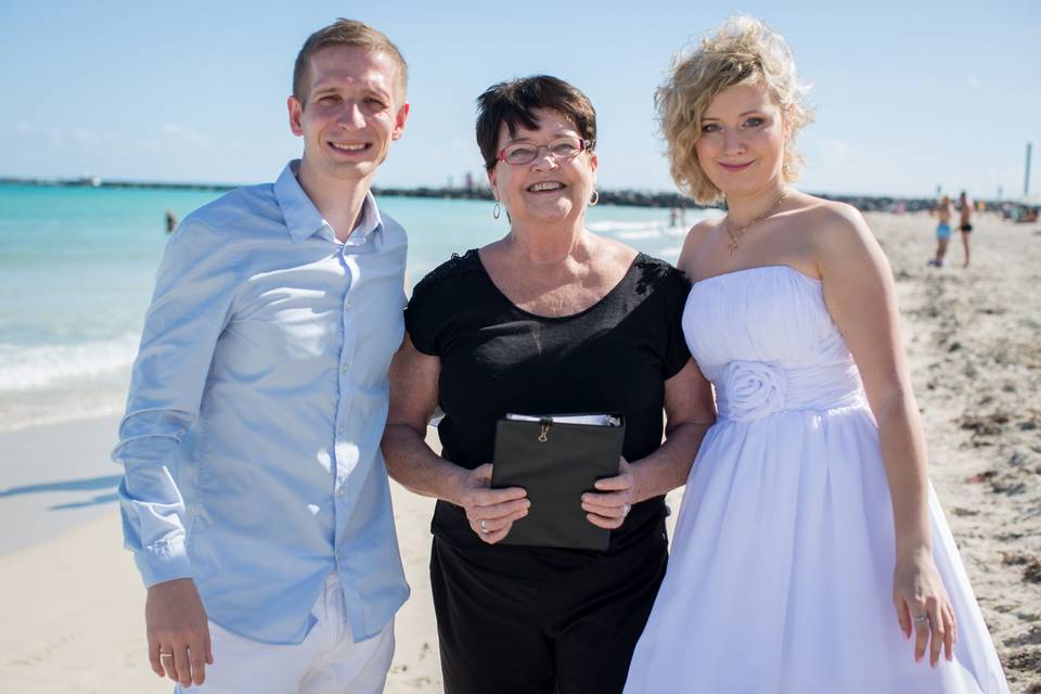 Beach wedding