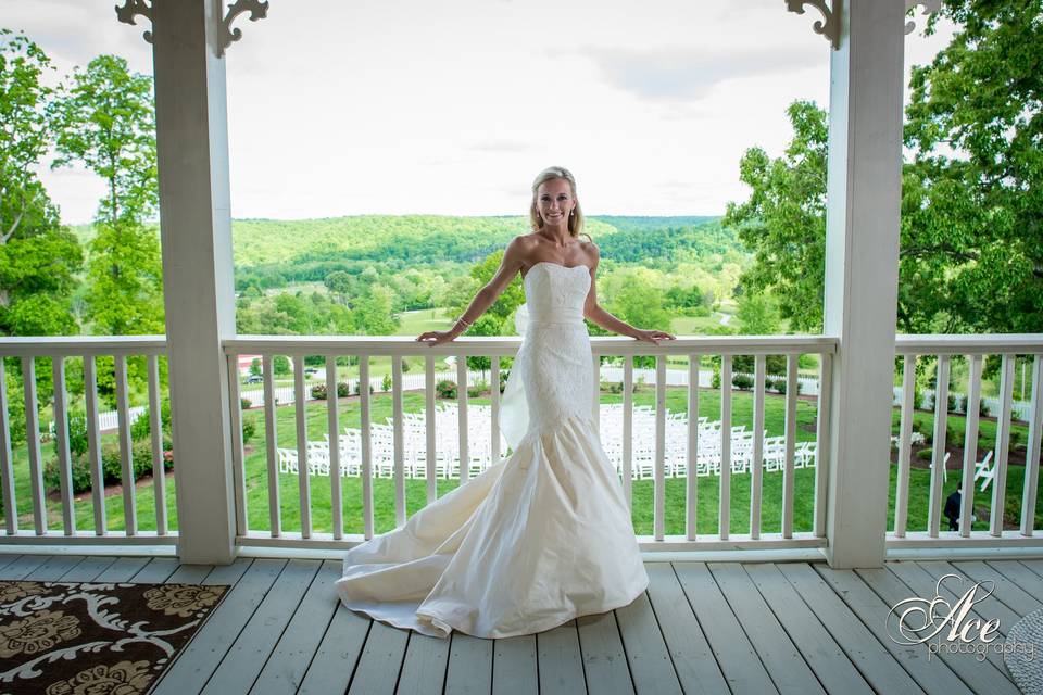 Bride's portrait