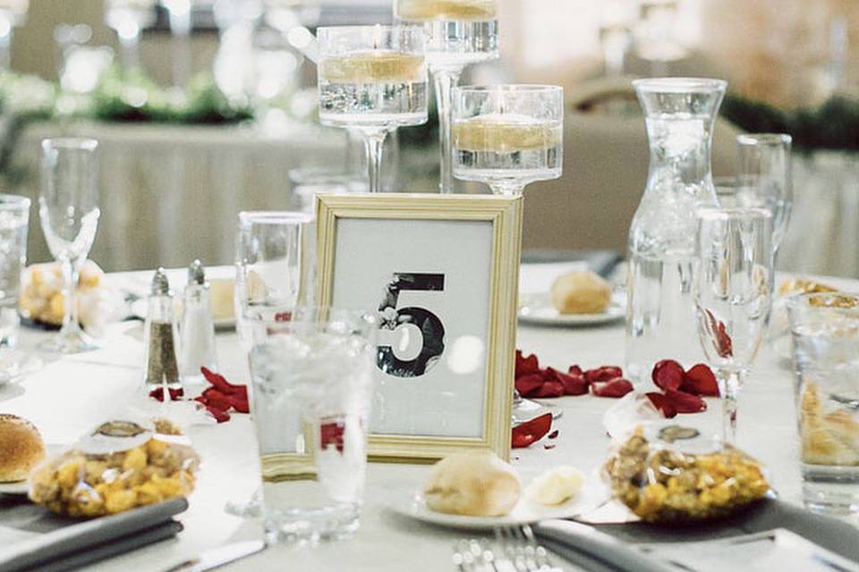 Banquet Table Setting