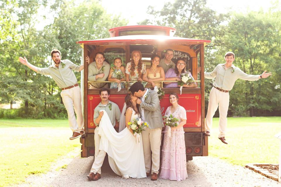 Trolley Wedding