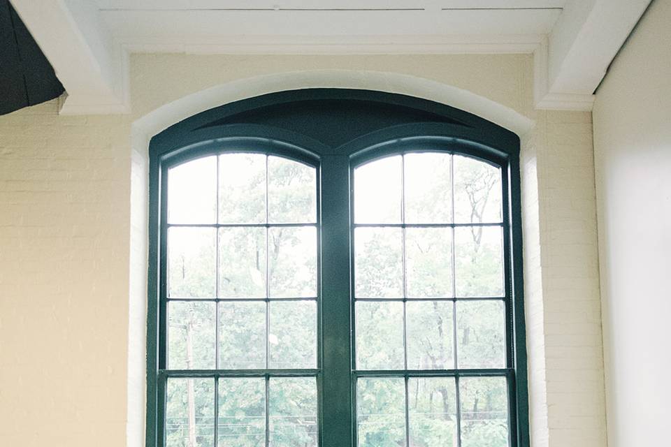 Portraits on the staircase