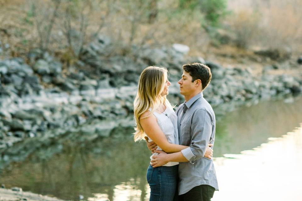 Engagement sesh in Julian, CA