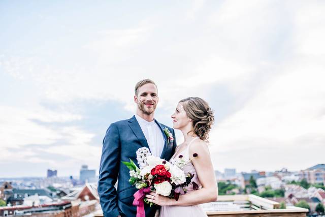 Bride and groom