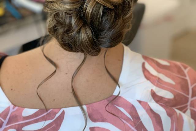 Braided updo