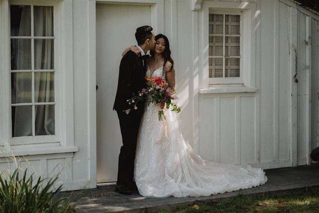 A+R ON on their wedding day