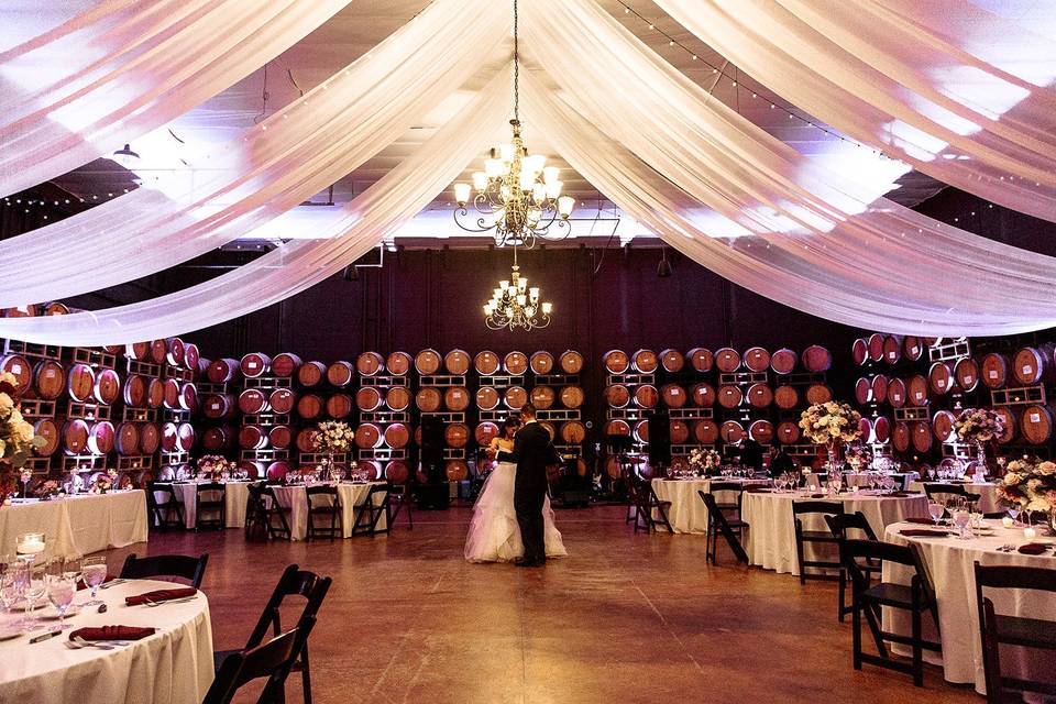 Ceiling Draping