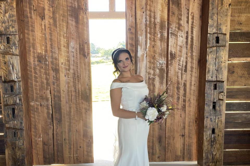 Stunning bride