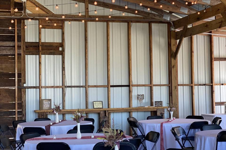 Inside venue