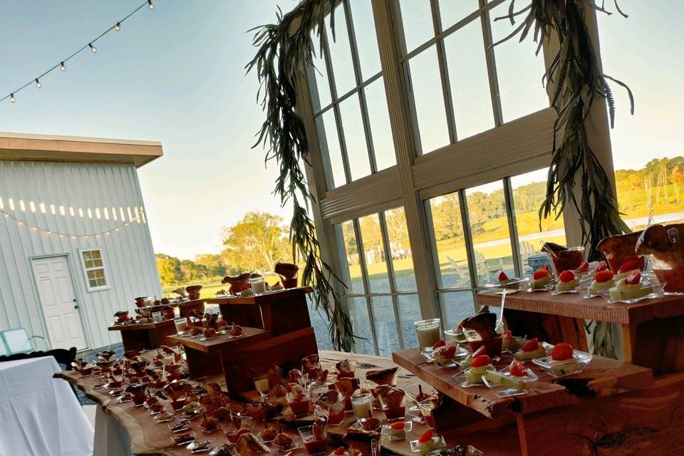 Appetizer table