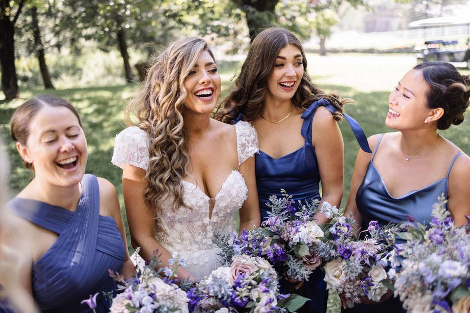 Bridal party flowers