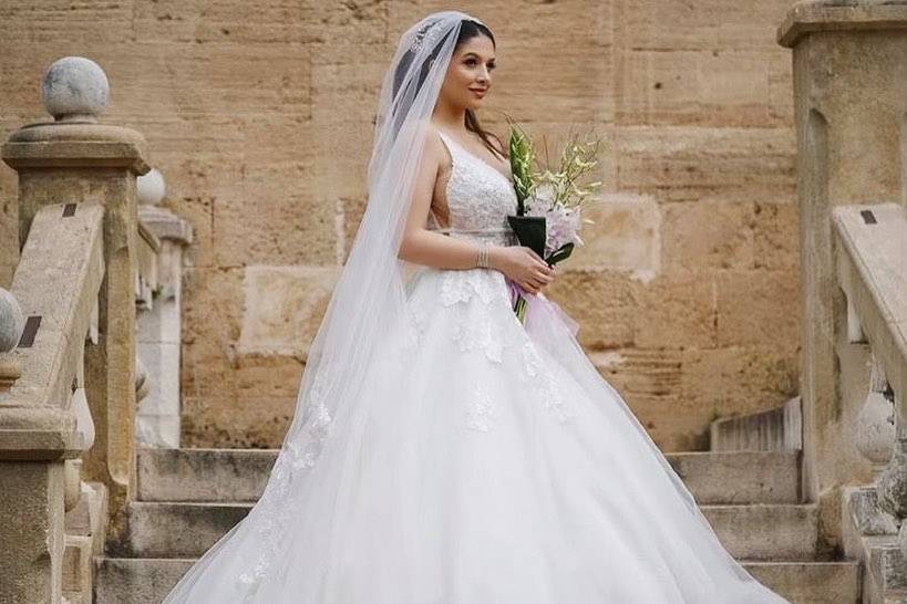 Real Bride&Wedding: Dior wedding dress