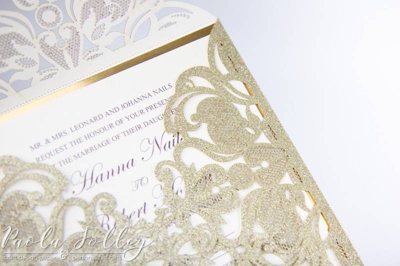 ELEGANT GLITTER PAPER LC